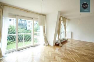 Wohnung mieten in 1190 Wien, Traumwohnung mit Balkon, Terrasse und Garage in exklusiver Gartenanlage bei der Hohen Warte!