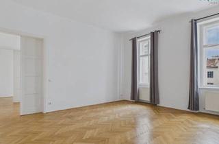Wohnung mieten in 1070 Wien, Beim Museumsquartier - 4 Zimmer Altbau mit Balkon