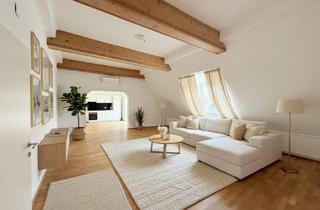 Wohnung mieten in Bennogasse, 1080 Wien, *NEUER PREIS!* 1080! UNBEFRISTET! 5 ZIMMER ! Schönes und frisch saniertes DG mit Balkon!