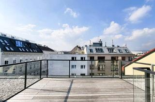 Wohnung kaufen in 1180 Wien, Exklusive 4 Zimmer Dachgeschosswohnung mit traumhafter Dachterrasse - Exzellente öffentliche Anbindung - Hochwertige Ausstattung
