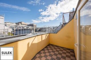Wohnung mieten in Währinger Gürtel, 1090 Wien, 3 Zimmer-Dachgeschosswohnung mit Terrasse am Währinger Gürtel, nahe U6!