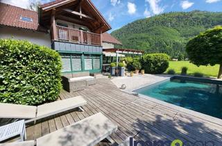 Haus kaufen in 4802 Ebensee, LANDHAUS in EBENSEE/TRAUNSEE mit pflegeleichtem POOL, uneinsichtiger GARTEN! FERIENWOHNSITZ möglich!