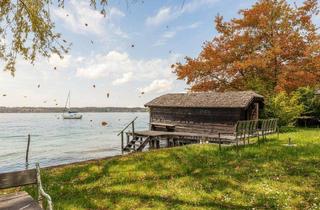 Haus kaufen in 4852 Seeberg, Einmalige Gelegenheit!Seeliegenschaft mit Bootshaus am wunderschönen Attersee