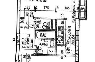 Wohnung mieten in Elterleinplatz, 1170 Wien, Schöne, befristete 2-Zimmer-Wohnung nähe Elterleinplatz - 750€/Monat