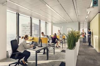 Büro zu mieten in 1100 Wien, Büro im einzigartigen Hochhaus mit ausgezeichneter Infrastruktur und Panoramablick!