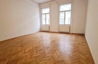 Wohnung mieten in Spiegelgasse, 1010 Wien, AM GRABEN-NÄHE, 95 m2 Altbau mit Balkon, 2 Zimmer, Komplettküche, Wannenbad, Parketten, 4. Liftstock, Flügeltüren, Spiegelgasse