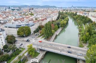 Wohnung kaufen in Rasumofskygasse, 1030 Wien, "Exklusives Wohnerlebnis im stilvollen Dachgeschoss mit Donaublick und Garage am Anfang der Rasumofskygasse"