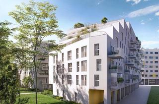 Wohnung kaufen in Hutterplatz 6, 1210 Wien, NordGlück - 4-Zimmer, Terrasse, Garten & optimaler Grundriss - Top 01-004