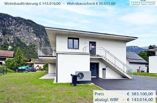 Wohnung kaufen in 6465 Nassereith, Sofort bezugsfertiger Neubau: Wohnbaugeförderte, fantastische Gartenwohnung