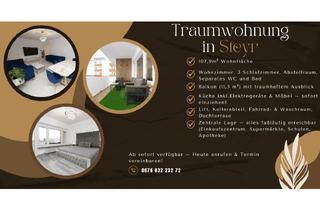 Wohnung kaufen in Josef-Ressel-Straße, 4400 Steyr, 119m2 Traumwohnung in Top-Lage