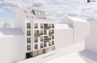 Wohnung kaufen in Braunhubergasse, 1110 Wien, EARLY BIRD! Kompakt wohnen, grenzenlos genießen mit 40m² XXL-Terrasse! TOP-Neubauprojekt + Optimale Größen + Hochwertige Ausstattung + Tolle Renditen + Beste öffentliche Anbindung und Infrastruktur!