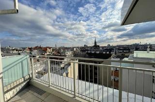 Wohnung mieten in Obere Weißgerberstraße, 1030 Wien, TOP-DACHTERRASSEN-WOHNUNG -- 3 ZIMMER -- FERNBLICK -- NÄHE URANIA!
