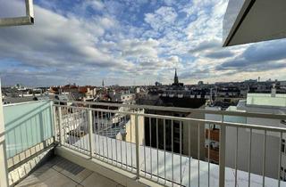 Wohnung mieten in Obere Weißgerberstraße, 1030 Wien, TOP-DACHTERRASSEN-WOHNUNG -- 3 ZIMMER -- FERNBLICK -- NÄHE URANIA!