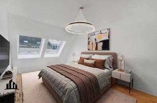 Wohnung kaufen in 1050 Wien, Imposants Wohnjuwel | 7 Stilwohnungen mitten in der Stadt [DG + kernsanierter Altbau] | elegant & hochwertig