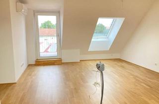 Maisonette kaufen in Jedlersdorferstraße 142/14, Stg 4, 1210 Wien, Erstbezug im Herz von Großjedlersdorf! Terrassentraum im DG: 3 Zimmer mit Weitblick *Provisionsfrei*