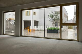 Büro zu mieten in Breitenfurter Straße 231/03, 1230 Wien, RIVUS VIVERE, Innenhoflage: Ansprechende Gewerbefläche im Edelrohbau - provisionsfrei vom Bauträger