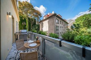 Wohnung kaufen in Theresianumgasse 10, 1040 Wien, EINMALIGE GELEGENHEIT! Klimatisierter Altbau-Erstbezug mit 2 BALKONEN beim BELVEDERE!