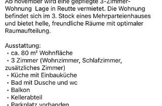 Wohnung mieten in Dr Schwarzkopfstrasse 42, 6600 Reutte, Vermietung