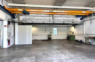 Büro zu mieten in 4650 Lambach, Produktions- oder Lagerhalle mit 2-Tonnen-Kran in bester Lage von Lambach