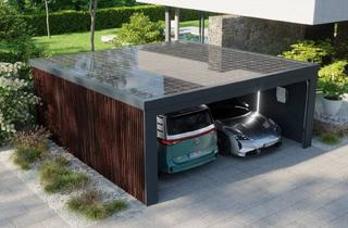 Garagen kaufen in 6020 Innsbruck, Energiegarage Deluxe Wood - Doppelgarage mit PV & Wallbox & Speicher