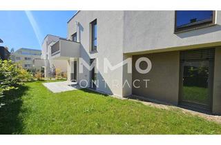 Wohnung kaufen in 2333 Leopoldsdorf, Provisionsfrei! Eigener Garten und Ruhe: Helle 3-Zimmer-Wohnung mit viel Platz und viel Grün