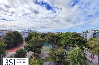 Wohnung kaufen in Laubeplatz, 1100 Wien, Baubewilligter Rohdachboden in zentraler Lage von Favoriten mit Blick auf den Laubepark