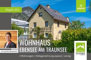 Haus kaufen in 4802 Ebensee, Wohnhaus mit separater Einliegerwohnung in sonniger Lage von Ebensee am Traunsee
