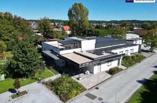 Immobilie kaufen in Josefa-Posch-Straße, 8200 Gleisdorf, GEWERBE-JUWEL! Ihr Erfolgsstandort mit Strahlkraft – Ein vielseitiges Geschäftsobjekt in Gleisdorf mit genügend PKW-Abstellplätze PLUS Lagerhalle!!! 3D-RUNDGANG LINK!