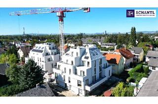 Wohnung kaufen in Khuenweg, 1220 Wien, Herbstaktion! Genial - Lebens(t)raum Erfüller im Grünen - Klimaaktiv Bronze! Ab ins Dachgeschoss / 3 Zimmer / 3 Terrassen / Viel Lebensqualität! Wärmepumpe und Solaranlage + Naturnahe Gewässer ums Eck!