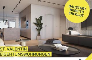 Wohnung kaufen in Brunhildstraße 9/Top 9, 4300 Sankt Valentin, Erstbezug: Moderne 4-Zimmer-Eigentumswohnung mit 30 m² Balkon, Inkl. Stellplatz & Allgemeiner Dachterrasse in Top Lage!