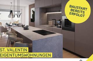 Wohnung kaufen in Brunhildstraße 9/Top 6, 4300 Sankt Valentin, Moderne 3-Zimmer-Eigentumswohnung Inkl. Stellplatz, Balkon & Allgemeiner Dachterrasse - Einzug 2027!