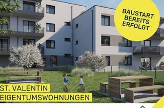 Wohnung kaufen in Brunhildstraße 9/Top 2, 4300 Sankt Valentin, Barrierefreie 68 m² Eigentumswohnung mit Garten und Stellplatz - Erstbezug 2027!