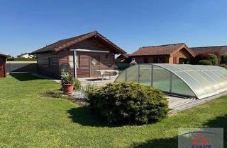 Haus kaufen in 4492 Hofkirchen im Traunkreis, Traumhaftes Kleingartengrundstück auf Eigengrund mit Pool & top gepflegtem Garten!