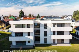 Wohnung kaufen in 4910 Ried im Innkreis, Südwestseitig ausgerichtete 3-Zimmer-Dachgeschoßwohnung mit uneinsehbarem Balkon - Top 9/1