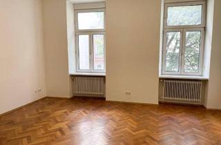 Wohnung mieten in Grazbachgasse 17, 8010 Graz, Sehr schöne Altbau-Wohnung mit Balkon u. Wohnküche für 4er WG, Büro oder Familie - 133m²