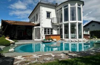 Villen zu kaufen in Storchenweg 16, 4030 Linz, Exklusive, familienfreundliche Villa, mit Pool, Dachterrasse mit Fernblick und pflegeleichtem Garten!