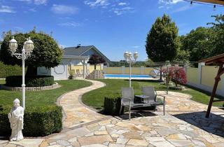 Haus kaufen in St. Blasien Straße 39, 4541 Adlwang, erstklassiger Bungalow in Adlwang: 5 Zimmer, Wintergarten, Pool - Ihr neues Zuhause!