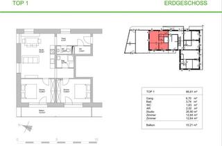 Loft mieten in Sillhöfe, 6020 Innsbruck, Stilvolle 3-Zimmerwohnung als Erstbezug nach Generalsanierung in 'den sillhöfen' (Top 01)