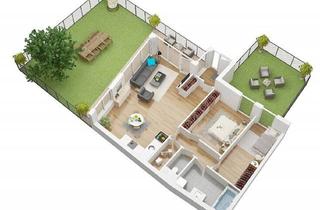 Wohnung kaufen in Scs, 1230 Wien, Sehr schöne Familienwohnung mit Terrasse und großer Gartenfläche (T 1.3 / EG)