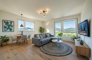 Wohnung kaufen in Josef-Pock-Straße 19/48, 8051 Graz, Panoramablick inklusive - Frisch sanierte 3-Zimmer-Wohnung mit Balkon über den Dächern (11. Stock) von Graz!