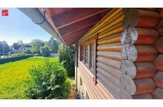 Haus kaufen in 2202 Enzersfeld im Weinviertel, Traumhaftes Blockhaus in Wien Umgebung mit viel Grünfläche