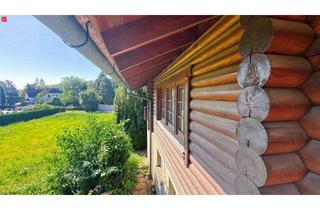 Haus kaufen in 2202 Hagenbrunn, Traumhaftes Blockhaus in Wien Umgebung mit viel Grünfläche