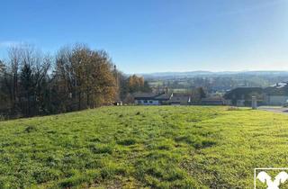 Grundstück zu kaufen in 4911 Tumeltsham, Baugrund mit Grünstreifen in schöner Südhanglage und Stadtnähe (1.490 m²)
