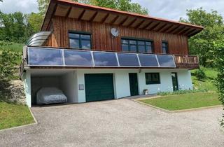 Haus kaufen in 9560 Feldkirchen in Kärnten, seltenes Thoma Holz 100 Haus mit Hanfdämmung und Lehmputz mit Wand und Bodenheizung - zu verkaufen für € 499 000.-