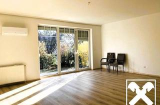 Wohnung kaufen in 2700 Wiener Neustadt, Grüne Oase in Kliniknähe - Erdgeschosswohnung wie neu, mit Carport & Garten!