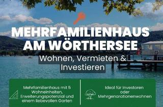 Villen zu kaufen in 9535 Schiefling, MEHRFAMILIENHAUS am WÖRTHERSEE – Wohnen, Vermieten & Investieren