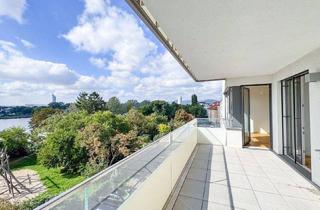 Wohnung mieten in 1210 Wien, 3-Zimmer-Wohnung mit Balkon & Blick auf die Alte Donau – Top-Zustand, klimatisiert, zentral begehbar!