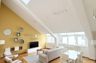 Wohnung mieten in Opernring, 1010 Wien, INNENSTADTLAGE - Einzigartige 3-Zimmerwohnung mit Dachterrasse bei der Wiener Oper!