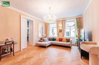 Wohnung kaufen in Glasergasse 26, 1090 Wien, Stilvoll kernsanierte Altbauwohnung beim Servitenviertel mit Design-en-Suite-Badezimmer und Hof-Balkon-Option!