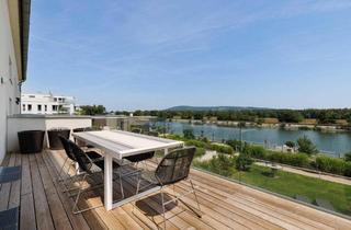 Wohnung kaufen in Donau, 1190 Wien, NEUER PREIS! MÖBLIERTE LUXUSWOHNUNG mit 4 SZ!!! Hohen Decken, Terrassen und Blick auf die Donau!!!